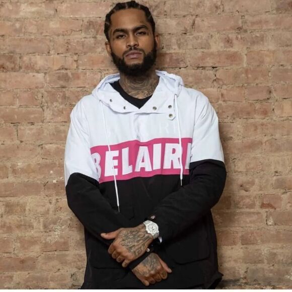 Luc Belaire Limited Edition Pullover Hoodie mens size XL Windbreaker - Picture 2 of 14